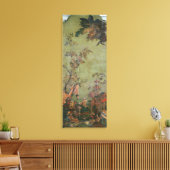 Vuur, van een reeks panelen die canvas afdruk (Insitu (Woonkamer))