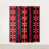 Vuur Veer Droomvanger Rood 1 Wandkleed (Voorkant)