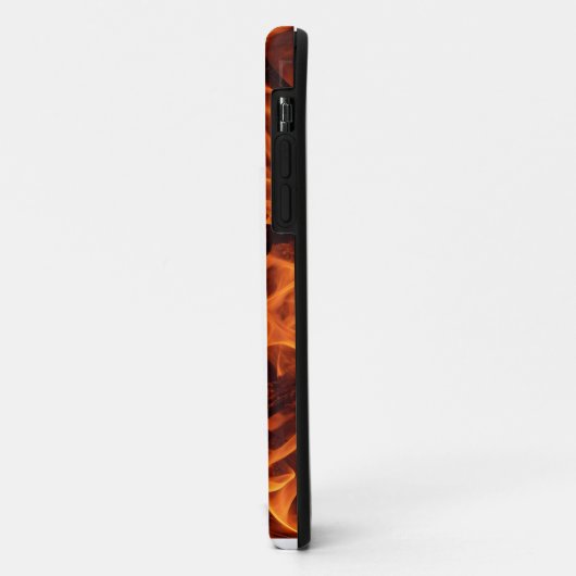 Vuur vlammacro in open haard Case-Mate iPhone case (Achterkant/links)
