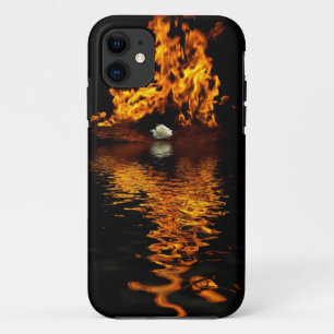Vuur Vlammen Brandend Heet Roos Telefoonhoesjes Case-Mate iPhone Case