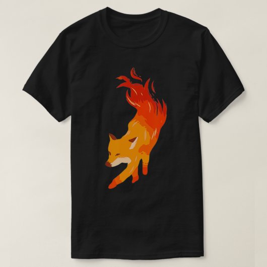 Vuur voor kunstenaars en brandweerlieden t-shirt (Design voorkant)