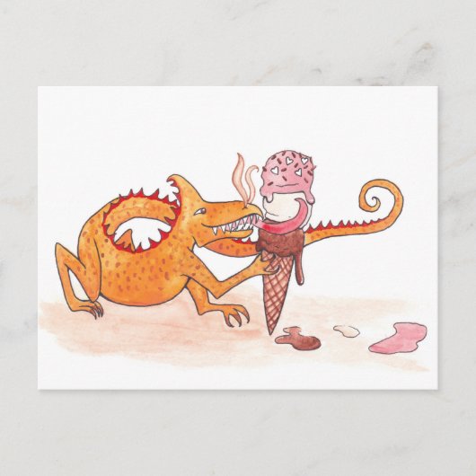 Vuur vs. Ijs Briefkaart (Voorkant)