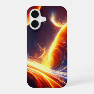 Vuur Water Ruimte iPhone 16 Hoesje