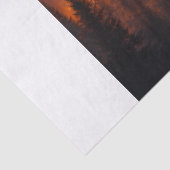 Vuur Wolf Tissuepapier (Detail)