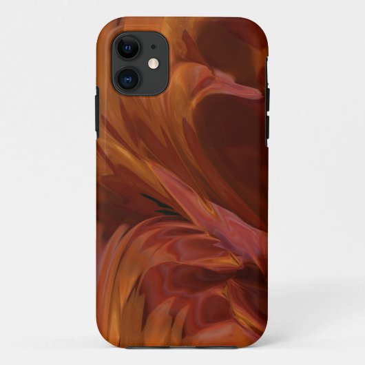 Vuur Zwaan Case-Mate iPhone Case (Achterkant)
