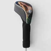 Vuurachtige Schoonheid Golfheadcover (Schuin)