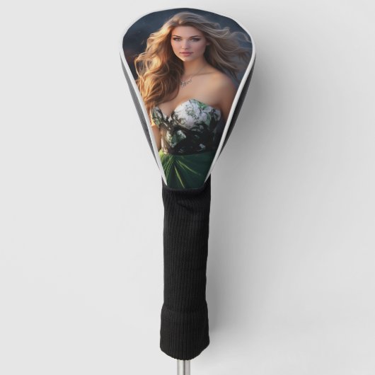 Vuurachtige Schoonheid Golfheadcover (Voorkant)