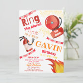 Vuuralarm Aannodiging Kaart (Staand voorkant)