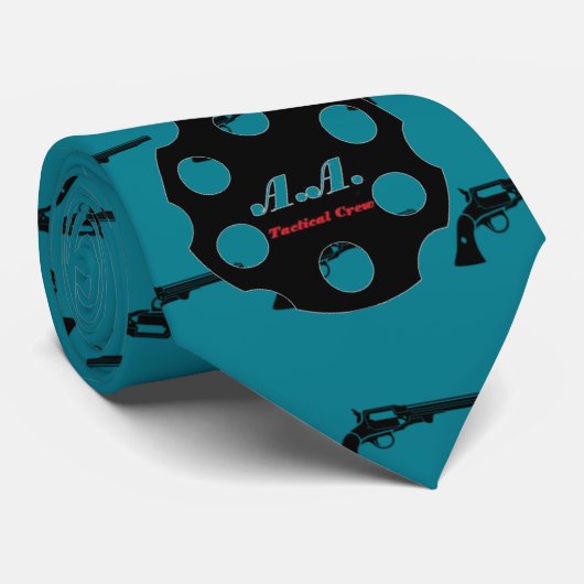 Vuurarmvlam Stropdas (Opgerold)