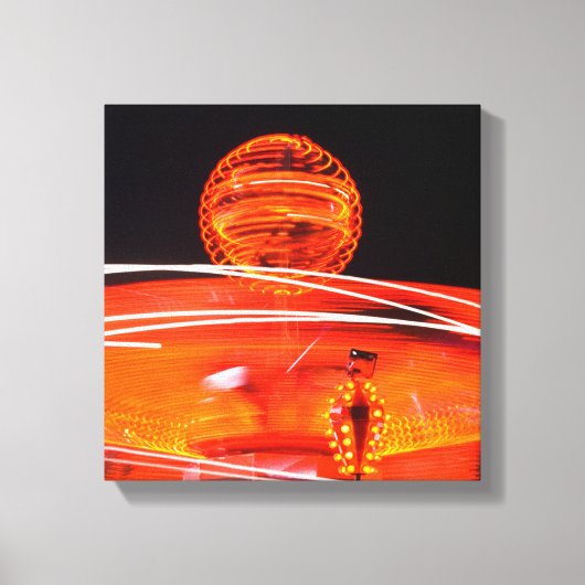 Vuurbal Canvas Afdruk (Voorkant)