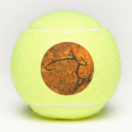 Vuurbal! Tennisballen (Voorkant)