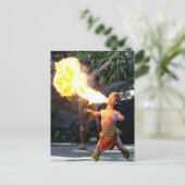 Vuurblazer Briefkaart (Staand voorkant)