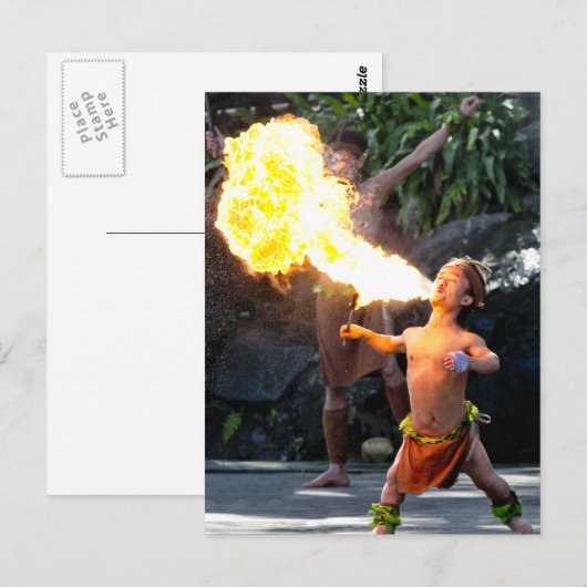 Vuurblazer Briefkaart (Voorkant / Achterkant)