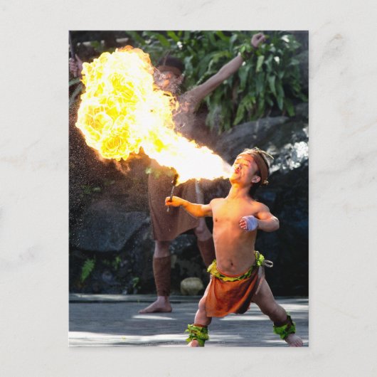 Vuurblazer Briefkaart (Voorkant)