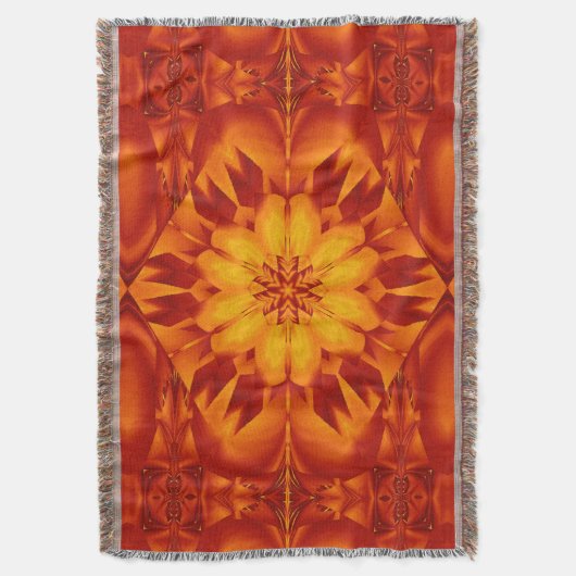 Vuurbloemen 295 deken (Voorkant Verticaal)