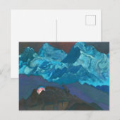 Vuurbloesem door Nicholas Roerich Feestdagenkaart (Voorkant / Achterkant)