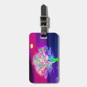 Vuurboom Bagagelabel (Voorkant verticaal)