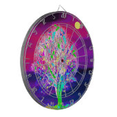 Vuurboom Dartbord (Voorkant Links)