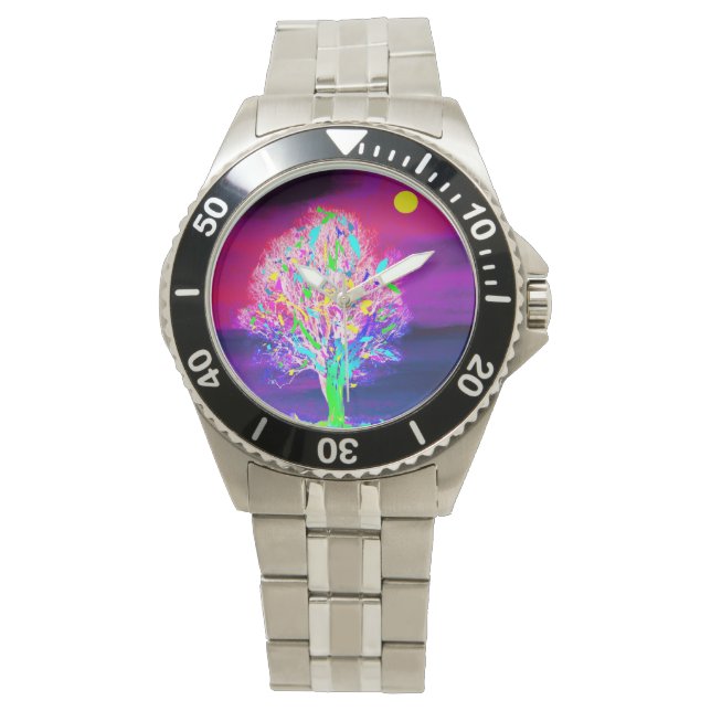 Vuurboom Horloge (Voorkant)