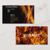 VUURBRAND VISITEKAARTJE 2 (Voorkant / Achterkant)