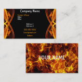 VUURBRAND VISITEKAARTJE VLAKKEN (Voorkant / Achterkant)