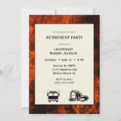 Vuurbrandbestrijders Uitnodiging partij (Voorkant)