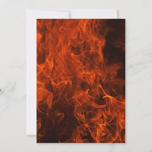 Vuurbrandbestrijders Uitnodiging partij (Achterkant)