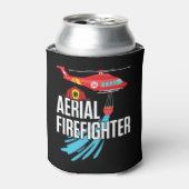 Vuurbrandbestrijding in de lucht blikjeskoeler (Blikje Voorkant)