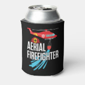 Vuurbrandbestrijding in de lucht blikjeskoeler (Blikje Achterkant)