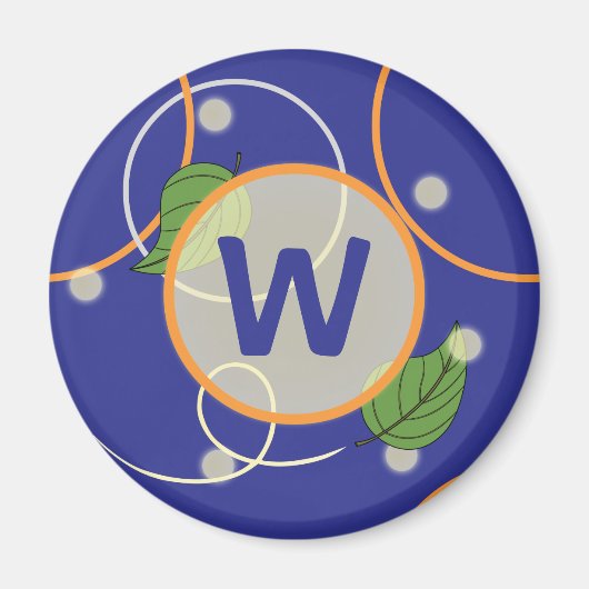 Vuurbranden boven watermagneet magneet (Voorkant)