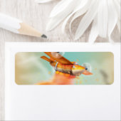 Vuurbrandvlak van Ariel Etiket (Insitu)