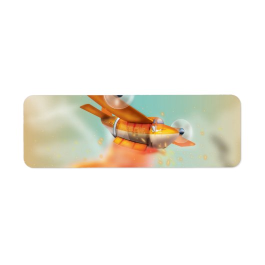 Vuurbrandvlak van Ariel Etiket (Voorkant)