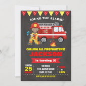 Vuurbrandweerkorter Kaart (Voorkant)