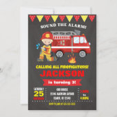 Vuurbrandweerkorter Kaart (Voorkant)