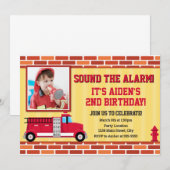 Vuurbrandweerman Vuurman brandweerman Kaart (Voorkant / Achterkant)