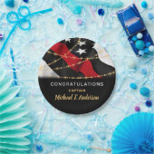 Vuurbrandweertret Thin Red Line Party Papieren Bordje (Feest)