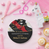 Vuurbrandweertret Thin Red Line Party Papieren Bordje (Feest)