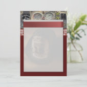 Vuurbrandweeruitnodiging Kaart (Staand voorkant)