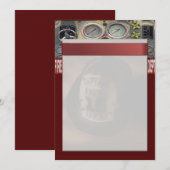 Vuurbrandweeruitnodiging Kaart (Voorkant / Achterkant)