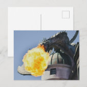 Vuurbrekend trekkenbeeld briefkaart (Voorkant / Achterkant)