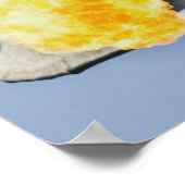 Vuurbrekend trekkenbeeld poster (Hoek)