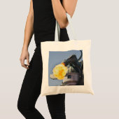 Vuurbrekend trekkenbeeld tote bag (Voorkant (product))