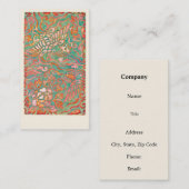 Vuurbrekende Zuidwestelijke woestijntrekkers Visitekaartje (Voorkant / Achterkant)