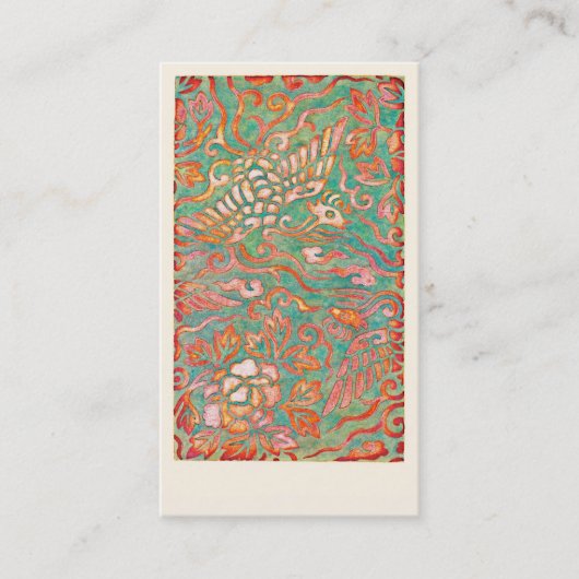 Vuurbrekende Zuidwestelijke woestijntrekkers Visitekaartje (Voorkant)