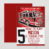 Vuurdaagse uitvindingen van brandweerlieden kaart (Voorkant / Achterkant)