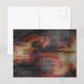 Vuurdanser Briefkaart (Voorkant / Achterkant)