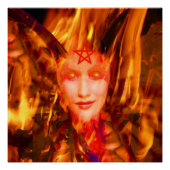 Vuurdemon Poster (Voorkant)