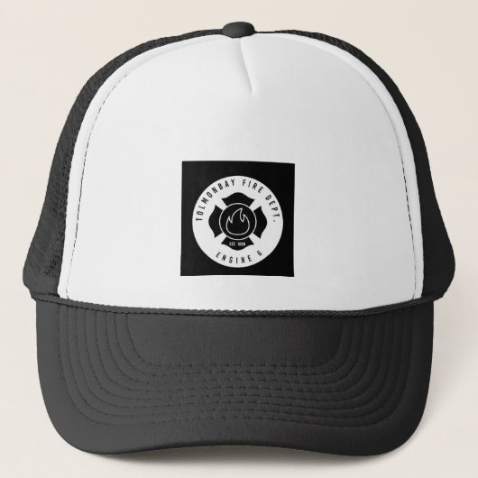 Vuurdepot van de baai van Tolmon Trucker Pet (Voorkant)