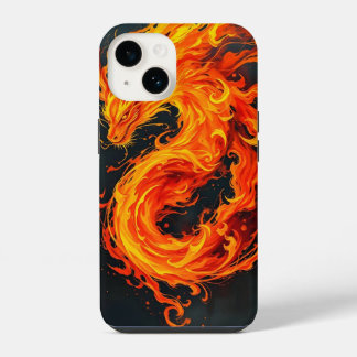Vuurdraak hoes iPhone 14 hoesje