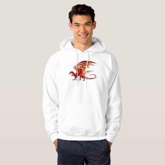 Vuurdraak Hoodie (Voorkant volledig)